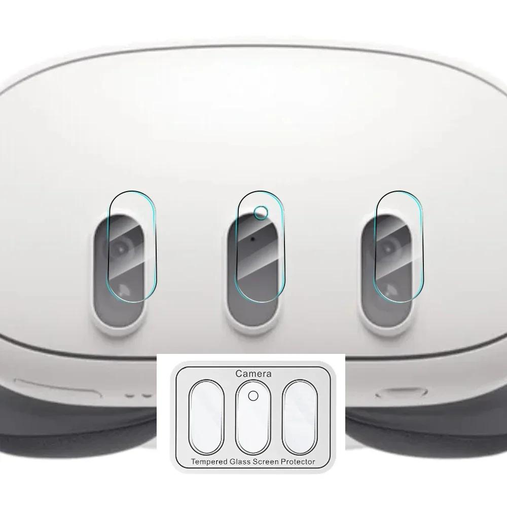 

Для Meta Quest 3 VR Защитная пленка для объектива из закаленного стекла HD Прозрачная защитная пленка от царапин для аксессуаров Meta Quest3 For Meta Quest 3