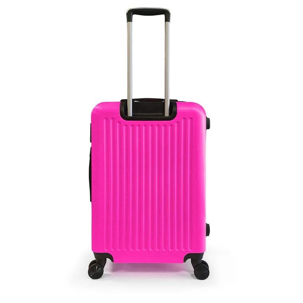 coral high Maleta pequeña ABS rosa 16416