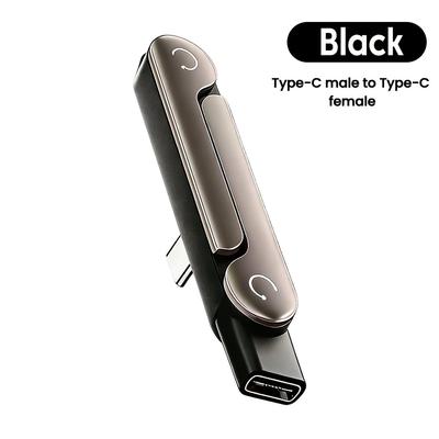 240W Mount Adapter, Type-C To Type-C Foldable Mount OTG Adapter, USB 2.0 Data Transfer, 240W Fast Charging Mount Adapter