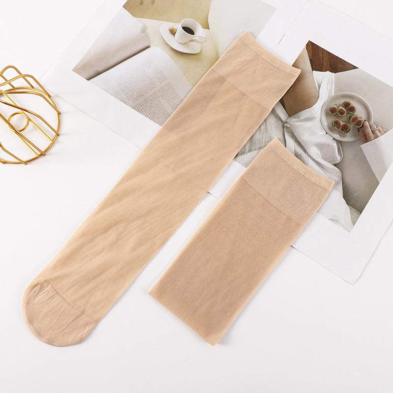 Breathable, Sexy Knee-High Durable Mid-Calf Socks Jk Style Thin Socks