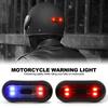 USB Rechargeable Motorcycle Helmet Strobe Light Safety Taillight Signal Lamp for Bike And Bicycle Riding