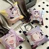 1pc Chika Fujiwara Anime Characters Pillow Case Fashion Square Pillowcase Bedroom Sofa Room Ins Decoration Leisure