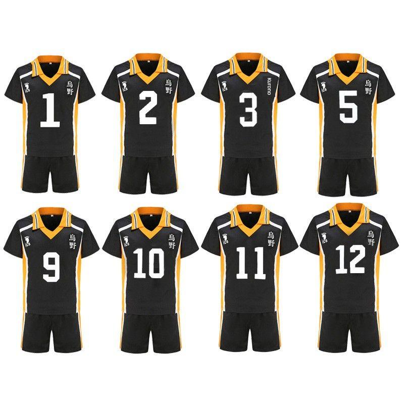 Volleyball Boy Cosplay Costumes Karasuno High School Hinata Shoyo Kageyama Tobio Cosplay Uniforms All Team Uniforms In Stock