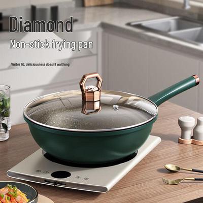 WuTuo Diamond Maifan Stone Non-stick Wok