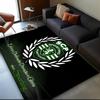 1PC rug Sporting Portugal Crest Carpet, Chair Rug,Area Rug for Office Bedroom living rooms bedroom, Doormat decor Christmas fan gifts