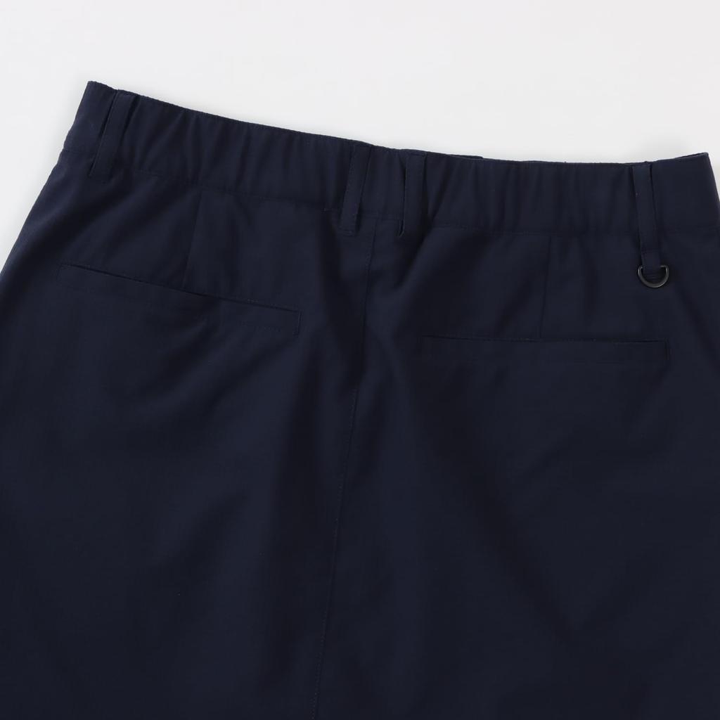 Shorts Stretch Script Logo Shorts Golf Navy [Champion] Women's CW-ZG208