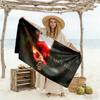 Football Player Celebration Beach Towel Super Soft Microfiber Quickdry Fabric Comfortable Lightweight
