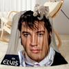 Love Elvis Presley Blanket Durable Comfort Great for Office Chair Bedding Chair All-Season Use Playful Design Birthday Christmas Gift Blanket