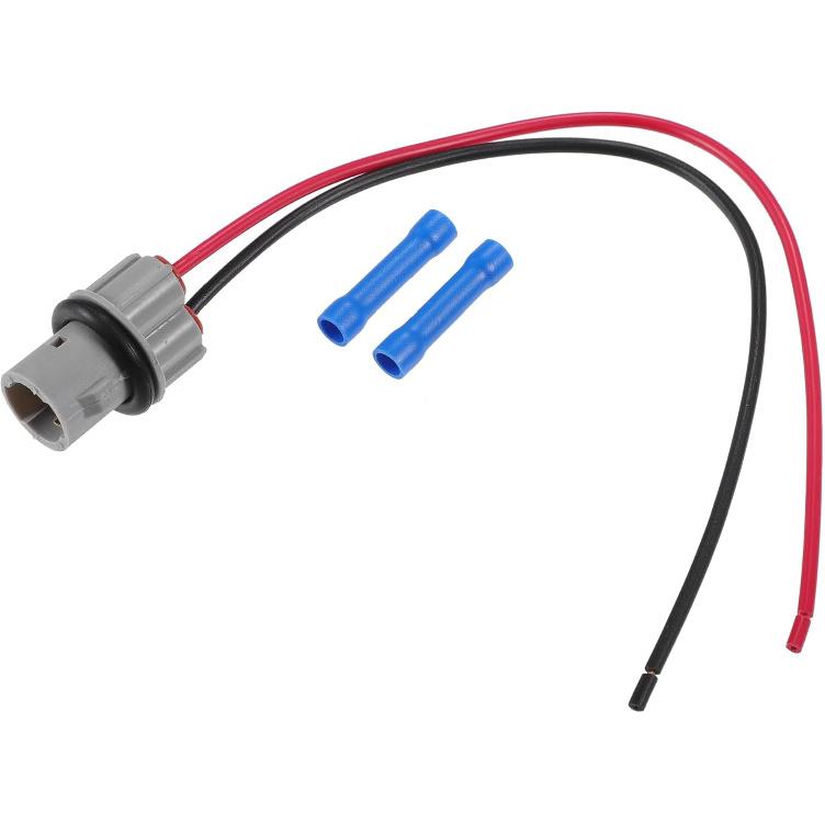Motoforti Side Marker Lamp Light Bulb Socket Wire Harness, for Mercedes-Benz C250 2012-2015, ABS, No.A0005400966, Gray, 1 Set