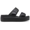Crocs Brooklyn Low Slippers Sandals Women's Black