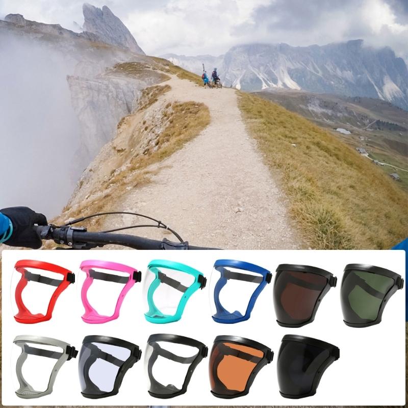 Protective Outdoor Heating Faceshield Cycling Windproofed Dustproof Faceshield Kitchen Tool