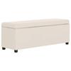 Day and Night - Day and Night Bench with Storage Space 116 Cm Cream Polyester
