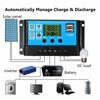 100W 18V Solar Panel+Controller Monocrystalline USB interface Car Ship Outdoor Camping Emergency Phone Charger w/Charger