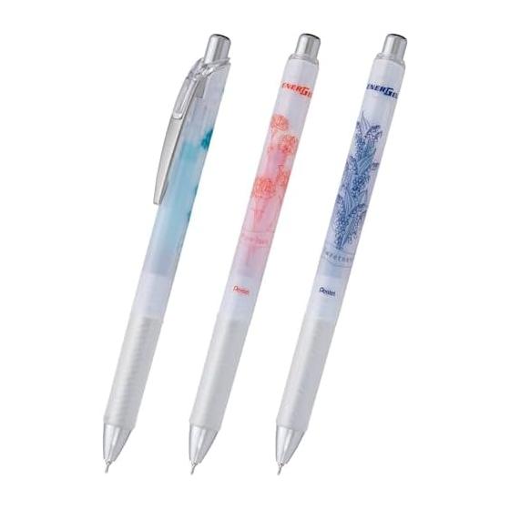 Шариковая ручка Pentel Гелевые чернила Energel Infree Букет из 3 шт. Набор 2 BLN75TL-3STL2