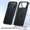 New Magnetic Carbon Fiber Rotating Case for iPhone 17 Pro Max, Apple 16 Compatible