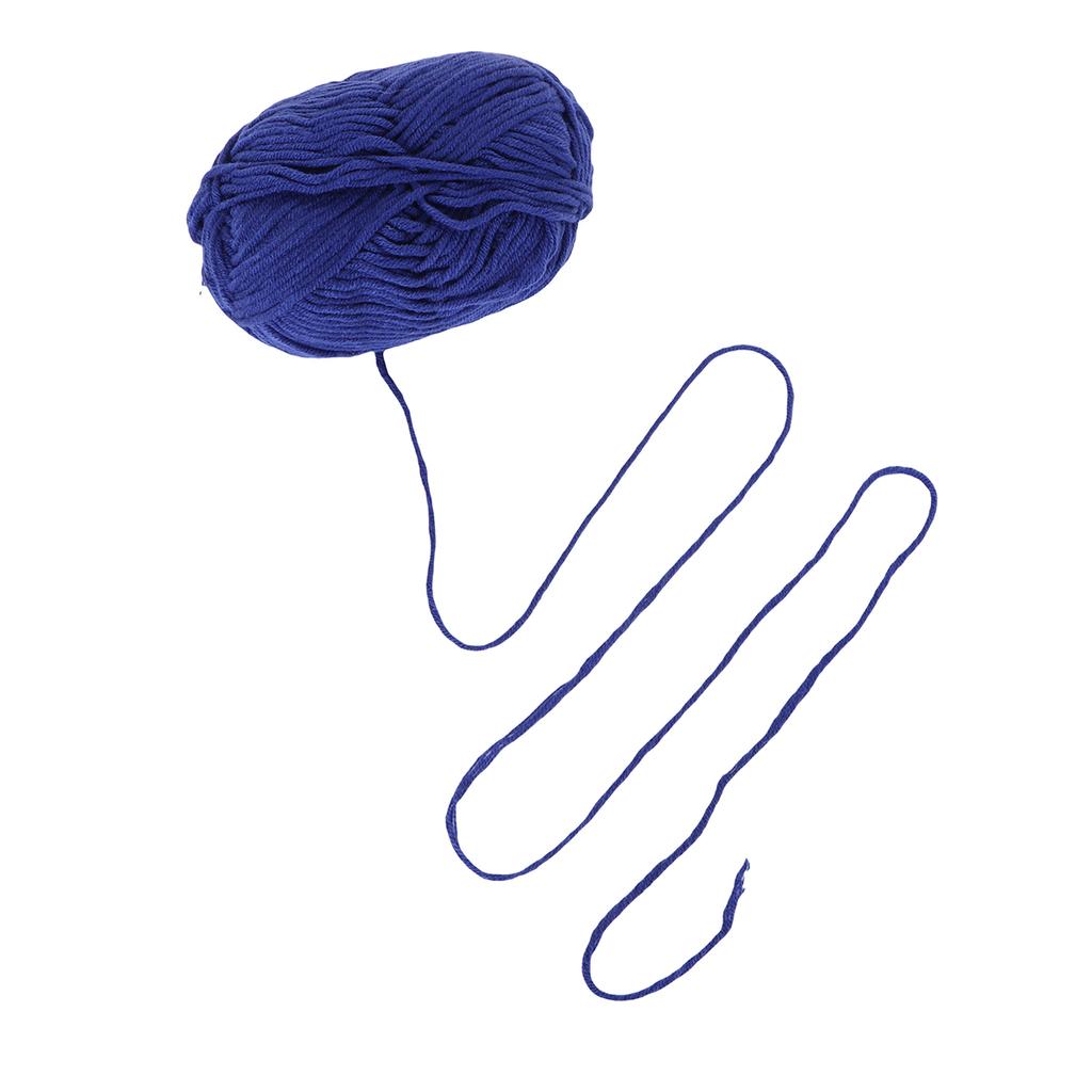 Milk Cotton Yarn 50g Super Soft Skin Care Cashmere Warm Crochet Knitting Accessories Blueviolet Milk Cotton Yarn