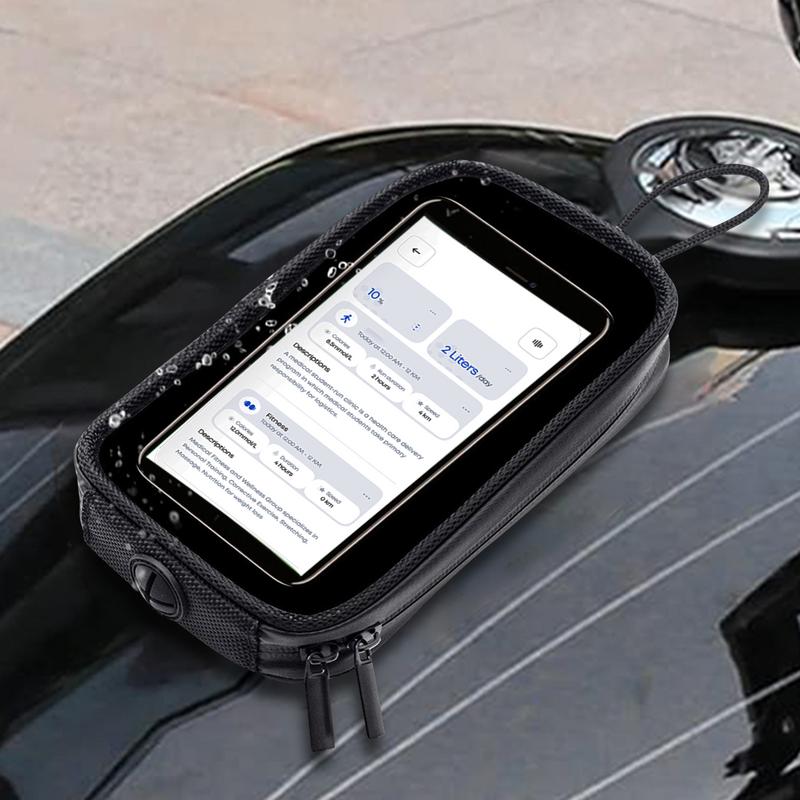 Tankveske For Motorsykkel Vanntett Ripesikker Sykkeltelefonveske Motorsykkel Mobilveske Motorsykkeltilbehør Vesker Motorsykkel