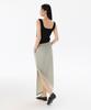 Musinsa Standard Woman Women'S Linen-Like Elastic Waist Long Skirt [Light Beige]