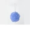 Premium Enlarged Durable Bath Ball - Soft, Solid Color, Non-Dispersing Foaming Net for Effective Back Rubbing and Bathing