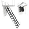 VEVOR Attic Ladder, 660LBS/299.4KG Capacity, Fits 8.5 To 9.4 Ft Ceiling Height and 39.4 X 27.5 Inch Opening Size