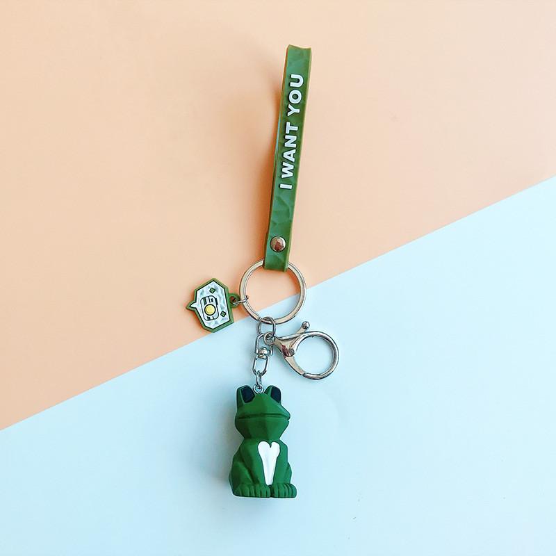 Adorable Resin Cartoon Keychain Family For Couples And Friends Cute Key Accessories