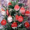 Room Windows Christmas Tree Hanging Round Shape Hanging Ball Christmas  Family Friends