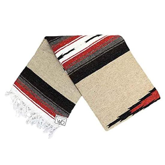 Afora Rug Large Mexican Lap Machine Washable Blanket, Size, Style, Multi-Cover, Camping, Outdoor, Blanket, Handmade, Gift,
