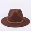 Popular European and American classic simple flat-brimmed top hat men's and women's fashionable and elegant versatile jazz hat top hat