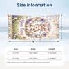 Easter Bunny Theme Beach Towel Personalized Custom Name & Text Soft Quick Dry Beach Towel for Swimming Travel
