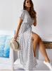 Women's Polka Dot Print Dress for Summer Casual Wear