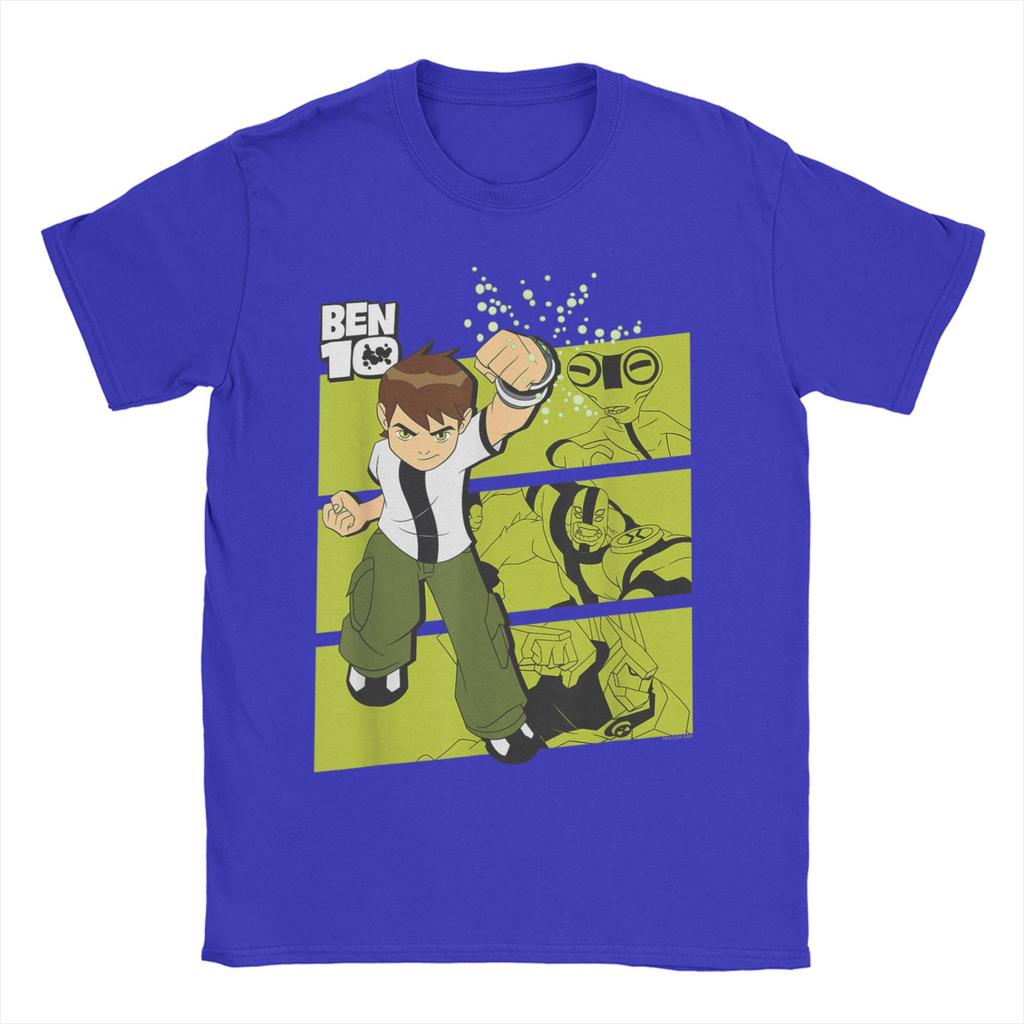 Ben Alien anime T Shirt Summer Hip Hop TShirts Unisex Cotton ONeck Plus Size Clothes Short Sleeves Vintage Tshirt