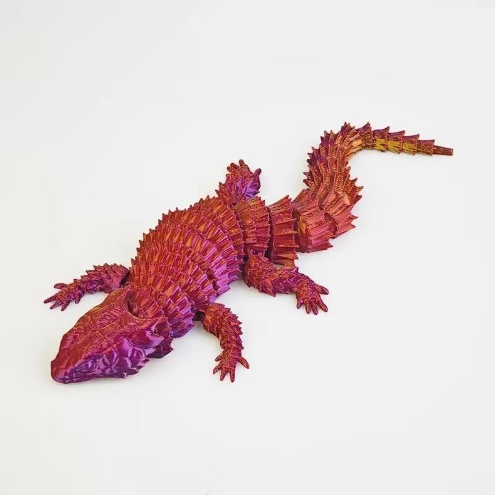 

3D Printed Statue, Flexible 3D Printed Animal, Colorful Figurines Statue, Gifts,23.5Cm/9.25In