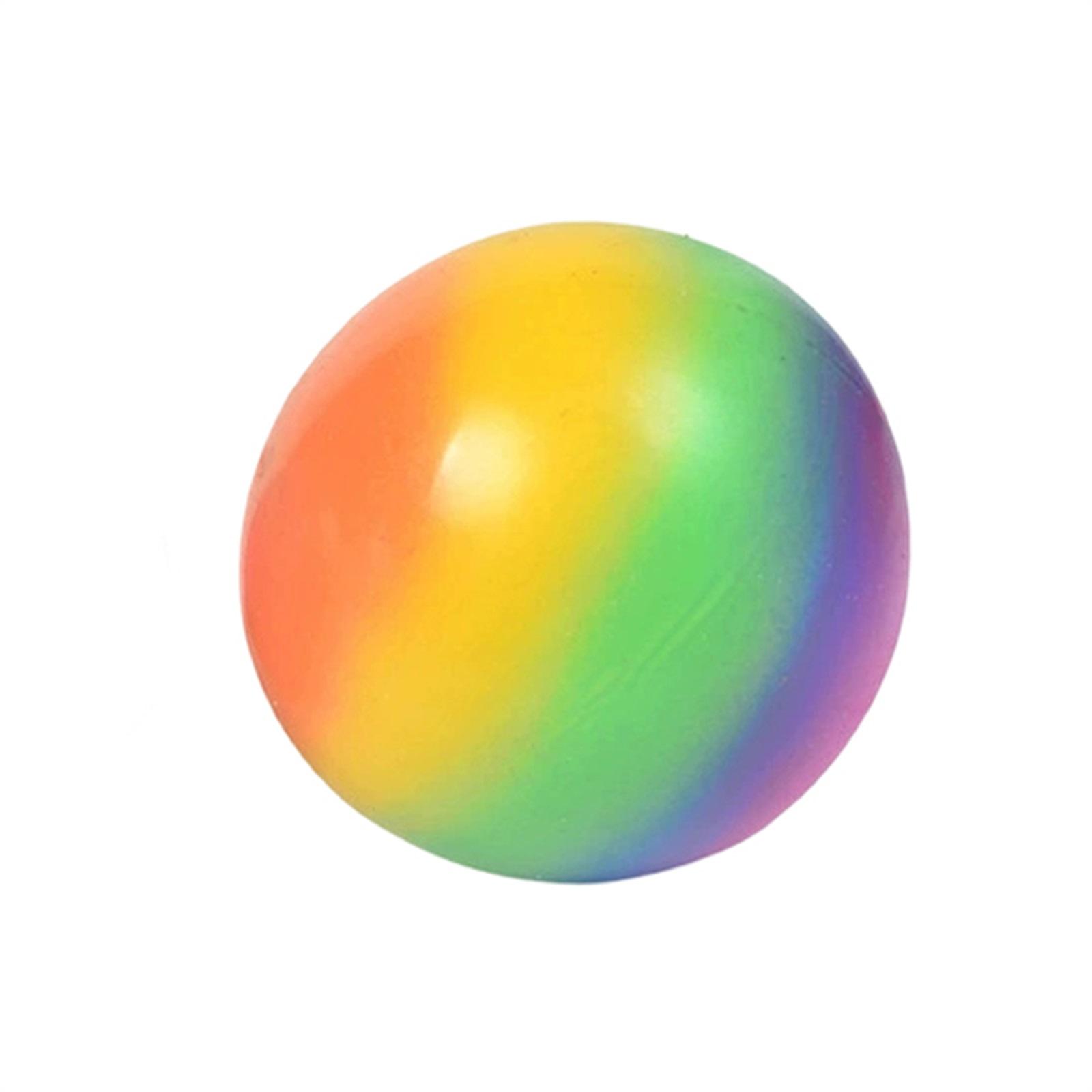 

9cm Gradient Flour Ball Pinching Music Slow Stress Relieving Toy Soft Rubber Squeezing One Size