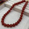 12M Agate Chain Necklace Women'S Versatile High-End Sense Niche Sweater Chain Beaded Collarbone Neck Chain New Chinese Jewelry