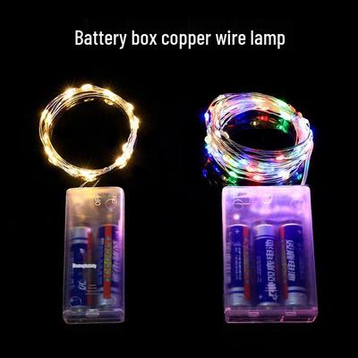 LED Copper Wire String Lights with Battery Box for Balloons, Bobo Balls & Christmas Decorations