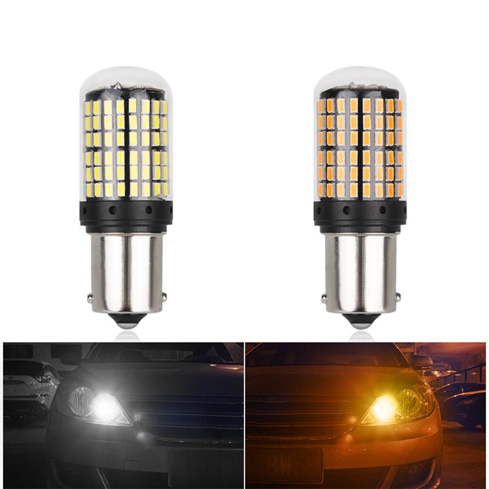 2Pcs Bulbs 3014-144SMD Led Lamp For Turn Signal Light 1156 1157 7440 7443 3156 X5B4