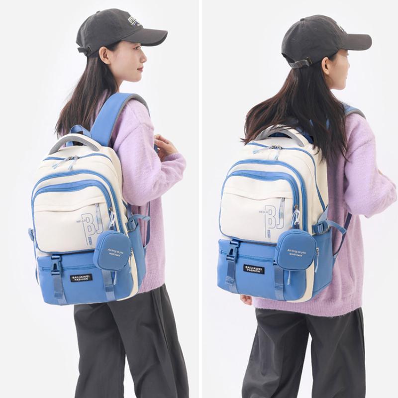 Spring and Autumn New Elementary School Children School Bags Grade 3 To 6 Girl Backpack Lightweight Teen Book Bag Nylon Waterproof Schoolbags for Boys