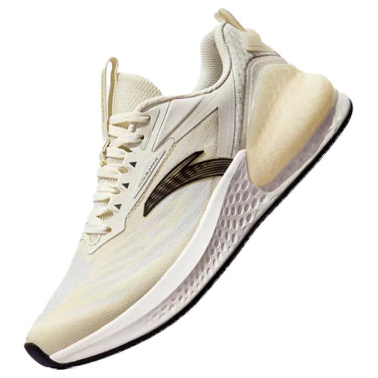 Anta C37+ Lightweight Version Shock Absorbing Breathable Low Top Running Shoes Women sneaker Gray Brown 922425507-4