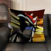 G-Goldorak Anime Cool Cushion Cover Natural Linen Organic Fabric Double-Sided Printing Sofa Home Decor Gift Pillow Case