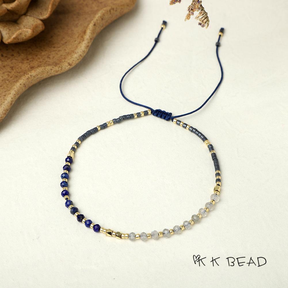 Rice Beads Hand Woven Bracelet Bohemian Bracelet