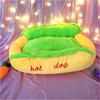 Hot Dog Shaped Pet Bed: Super Soft, Warm, and Universal for Cats and Small Dogs