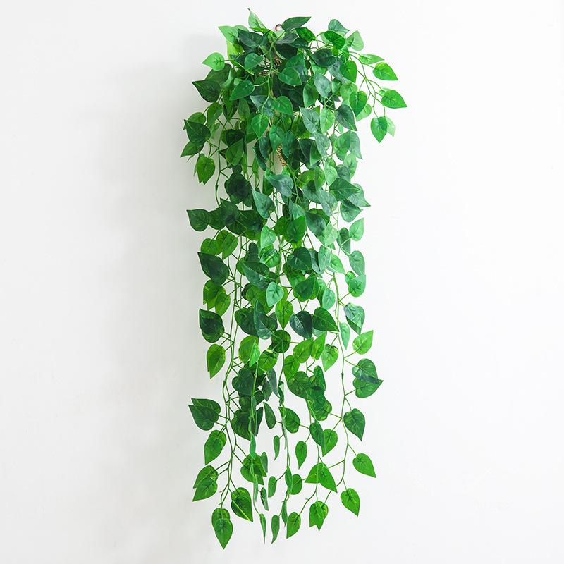 Simulation Green Dill Sweet Potato Grape Wall Hanging Fake Flower Rattan Green Plant Decoration