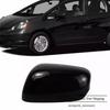 Left Black Driver Side Car Rearview Mirror Cap Cover for Honda Fit/Jazz 2009-13