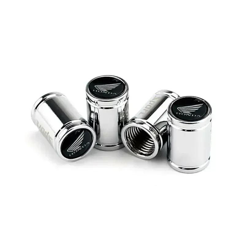 

4pcs Car Wheel Tire Valve Cap Cover for Honda Civic FIT CRV Accord Jazz HRV Stepwgn Prelude Insight Odyssey CRZ 2025 Accessories
