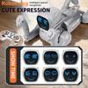 2.4G Rc Dog Sing Dancing Programming Mechanical Voice Dialogue App Remote Control Cute Expression Puppy Kids Toy Christmas Gifts