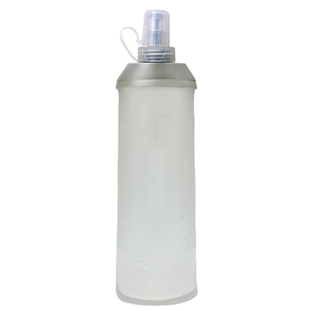 450ml Sacca Idrica Sportiva Sacca da Bere Portatile Morbida Pieghevole Sacca di Stoccaggio per Sacca Idrica Senza BPA Per Arrampicata Ciclismo