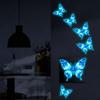 Crystal Butterfly Night Glow Sticker - Removable Wall Decal for Children's Room