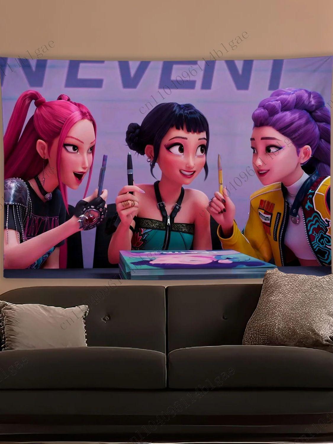 

Room Decor For Anime Fans Gift Anime Wall Hanging Tapestry Japan Ideas Birthday Gift & Concert Banner 29x37in