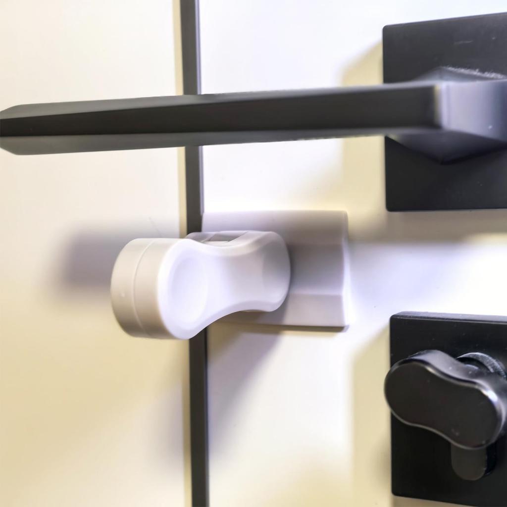 Adhesive Door Handle Safety Lock for Child & Pet Protection