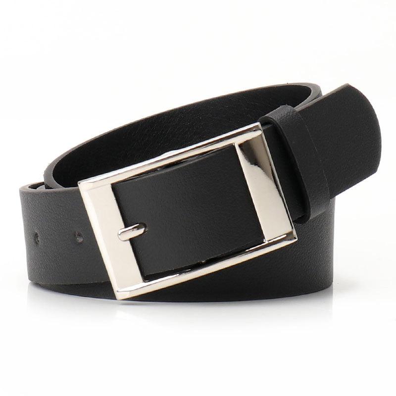 New Korean Version of High-end Pin Buckle Women's Belt Casual Style Student Belt Versatile Jeans for Men and Women's Universal Belt